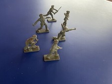 Crescent Toy Soldiers British Paratroops Set of 6 1/32 Scale