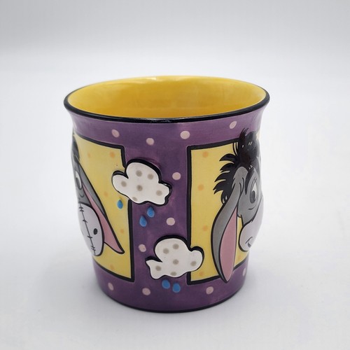Eeyore Raised Ceramic Coffee Mug 3D Disney Store Exclusive Adorable Collectible - Picture 2 of 8