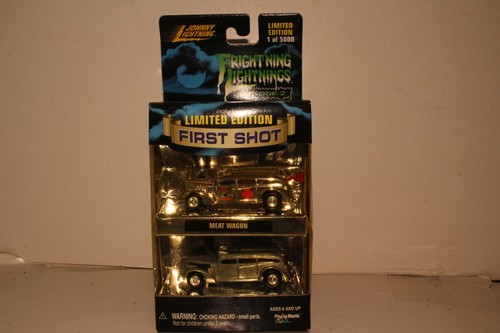 Johnny Lightning 1:64 Scale First Shot Fright'ning Lightning Meat Wagon - Picture 2 of 8