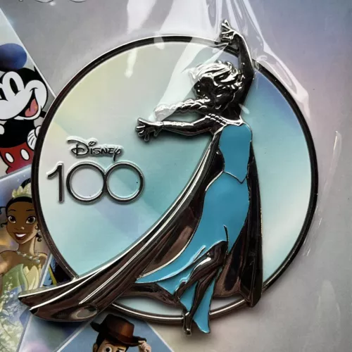 Disney 100 Years Pink a la Mode Elsa LE 300 Pin Frozen  EE1