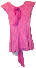 2 girls dresses 18 mo bluberi BLVD wonderland  4/5 xs pink lace Holiday Ed