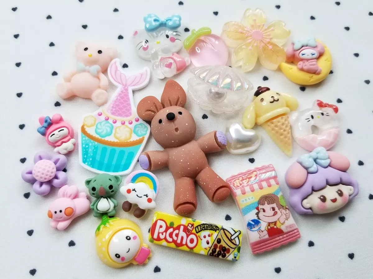 Kawaii resin hotsell charms