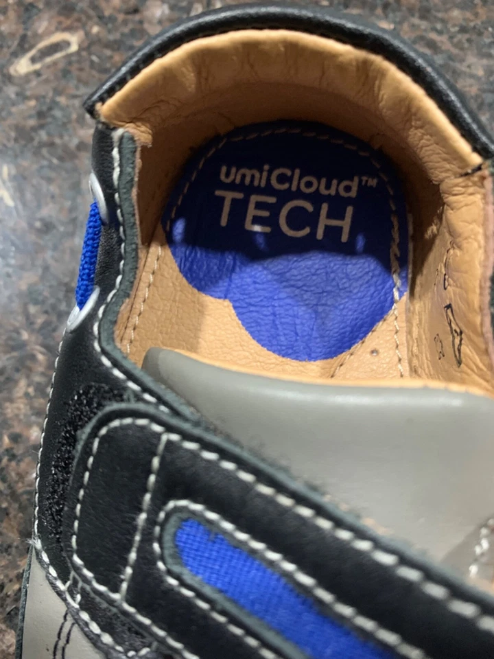 Zapato bebé umi Cloud Tech azul marino/gris Foto 3 de 4