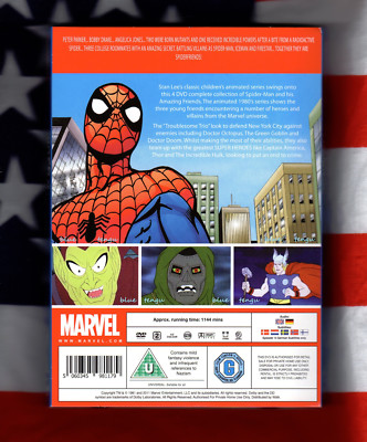 Complete 1981 1982 1983 Tv Series Spider Man & His Amazing Friends