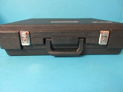 Heavy Duty Hard Plastic Hinged Lockable Carrying Case Padded Insert w/Key - Picture 3 of 11