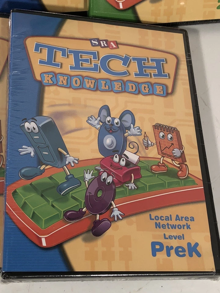 SRA Tech knowledge CD ROM McGraw Hill Local Area Network Pre K, K,1,2,3,5,6 NEW - Image 2 of 4