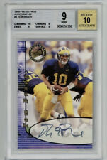 2000 Press Pass TOM BRADY RC AUTO 9/10 BGS Beckett Autograph 10 & 9 Sub Grades 2000 Press Pass TOM BRADY RC AUTO 9/10 BGS Beckett Autograph 10 & 9 Sub Grades