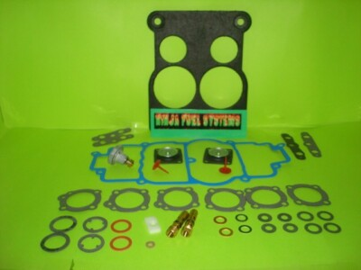 #ad #ad REBUILD KIT FOR HOLLEY 4011 DOUBLE PUMPER CARBURETOR 84016 84017 84040 BLUE 1PV $69.95