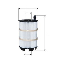 FILTRON OE 650/5 Ölfilter passt für Audi R8 4S3