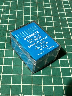 Box of 100 Needles Schmetz Brand UY 128 GAS  100/16 Germany  N38 