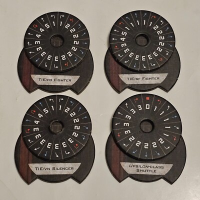 Star Wars X-Wing Miniatures Game Manöver Movement Dial First Order 2nd Edition