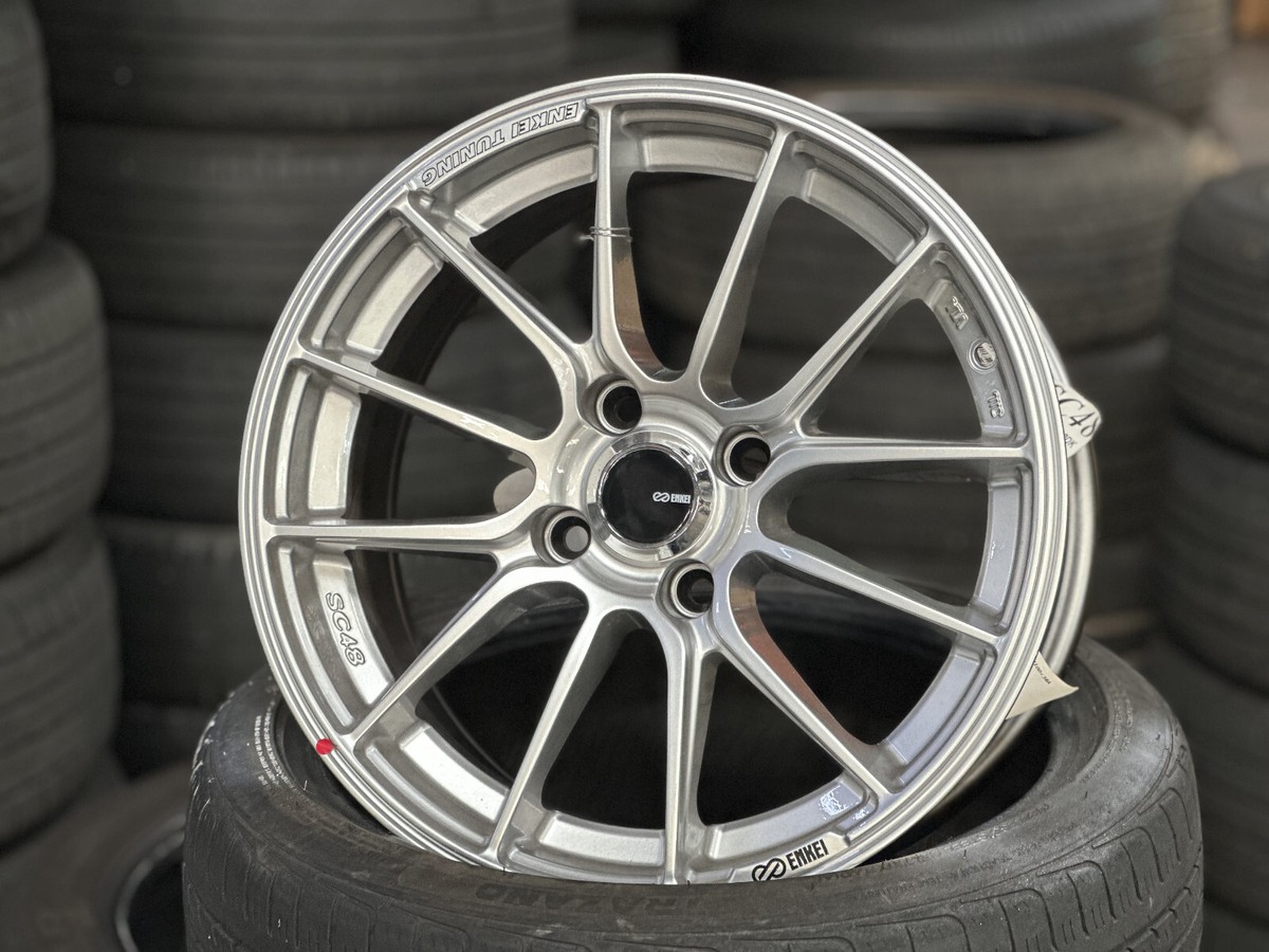 ENKEI TUNING 15インチ シルバー ホイール 楽天市場】単品1本価格 ENKEI all seventeen - DISH - 15inch 5.5J PCD