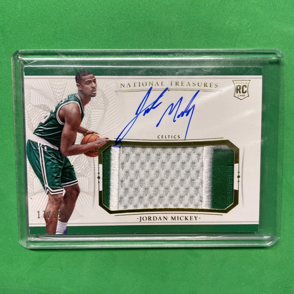 Panini National Treasures #131 Jordan Mickey 2015 17/99 Foto 3 de 3