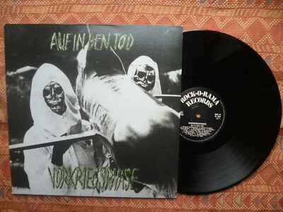 VORKRIEGSPHASE - AUF IN DEN TOD ( LP Germany hardcore Punk Ex / Ex