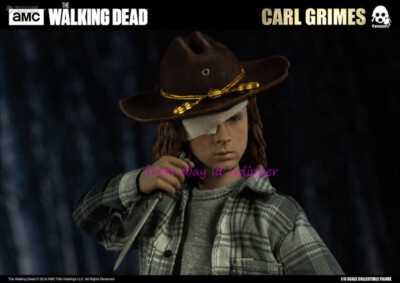 Threezero 3a 1/6 The Walking Dead Carl Grimes Action Figure Deluxe