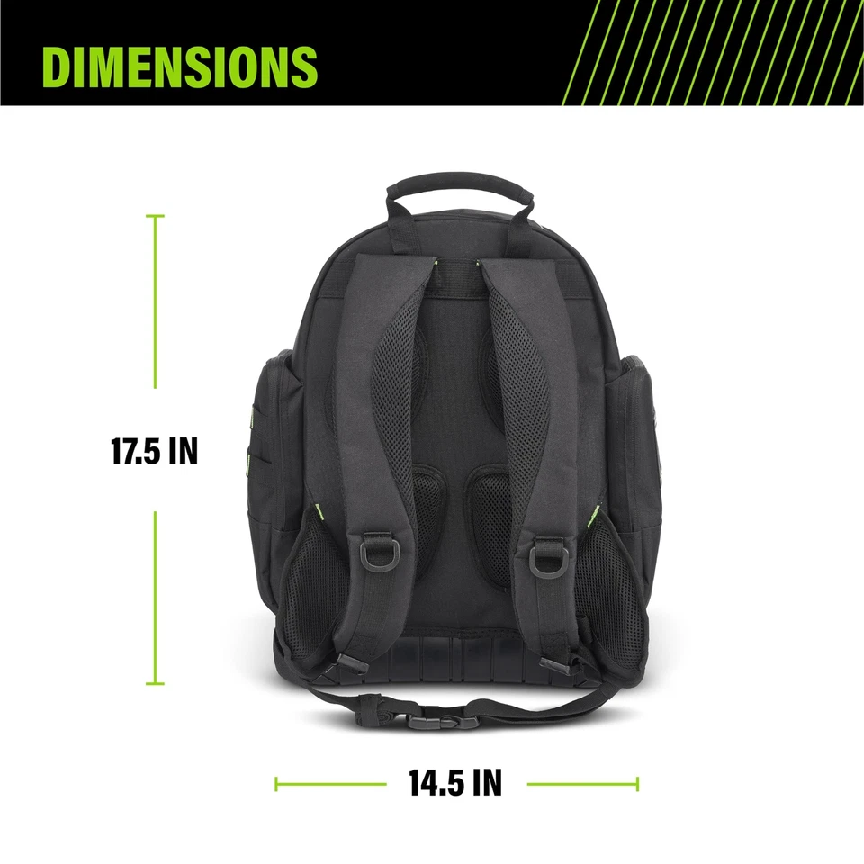 AWP Extreme Tool Backpack, Heavy-Duty Tool Bag with Padded Shoulder, Back, an... - Image 4 of 4