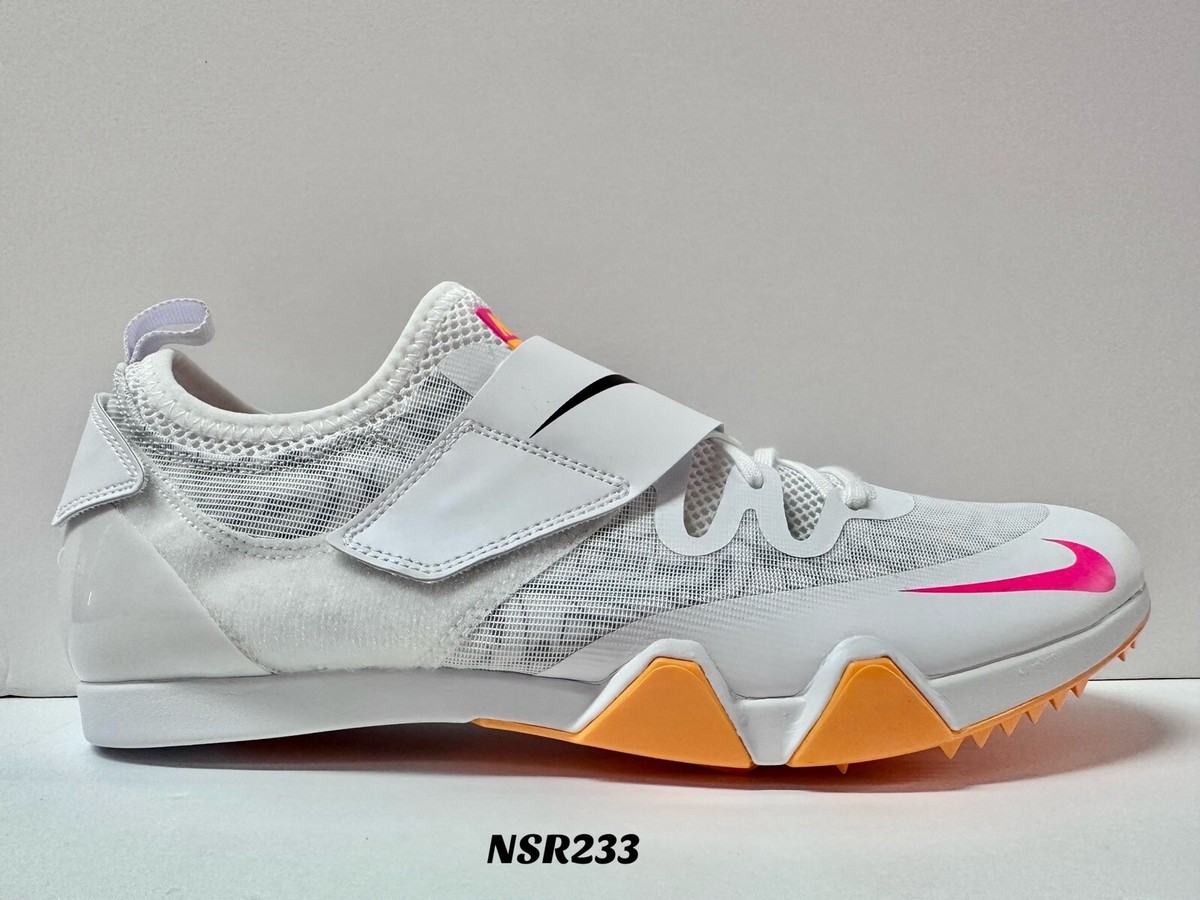 NIKE POLE VAULT ELITE WHITE HYPER PINK ORANGE AA1204-101  display picture 1