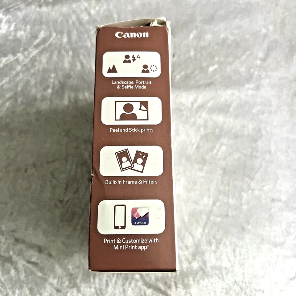 Canon Zoemini S2 Instant Camera Printer 8MP - Compact with Mirror, Ring Light Ca - Image 3 of 4