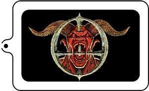 OZZY OSBOURNE KEYCHAIN Devil Head Logo Key Ring NEW OFFICIAL MERCHANDISE