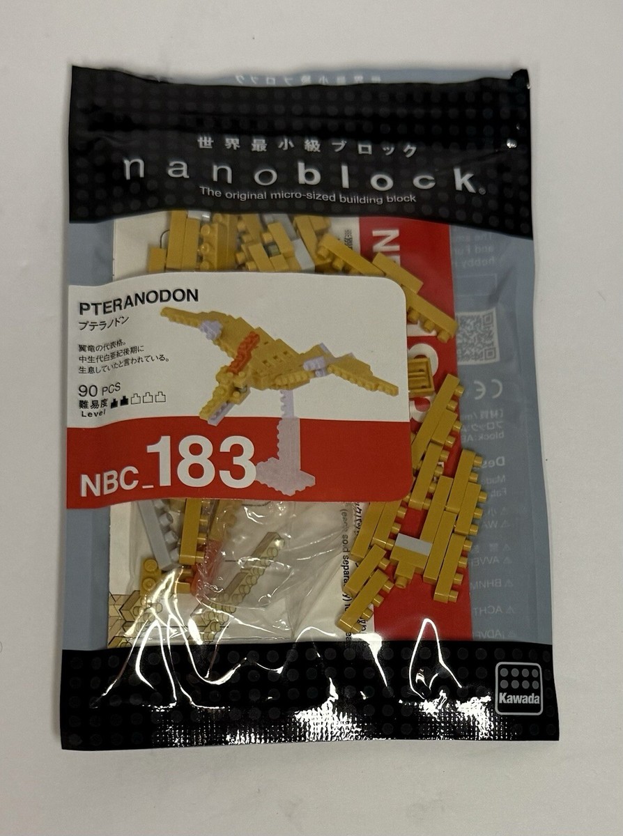 Pteranodon Nanoblock NBC183 blocco da costruzione micro