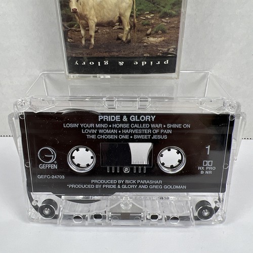 Pride & Glory Cassette Tape (1994) Southern Rock Zakk Wylde Geffen Records - Picture 4 of 8