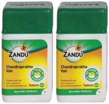 Zandu Chandraprabha Vati 40 tablets Pack of 2