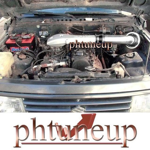 BLACK 19891994 GEO TRACKER 1.6 1.6L BASE/LSi 4CYL AIR INTAKE KIT