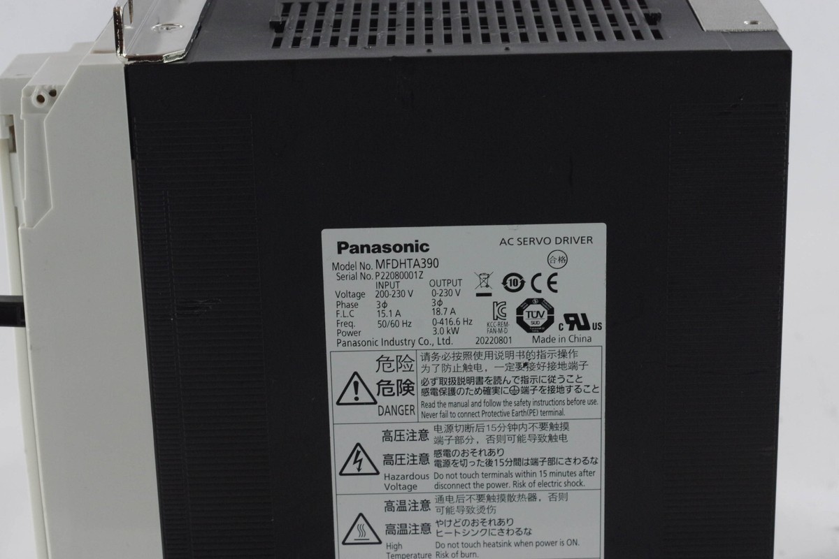 Panasonic MFDHTA390 AC Servo Driver - New Without Box | eBay Panasonic MFDHTA390 AC Servo Driver - New Without Box | eBay