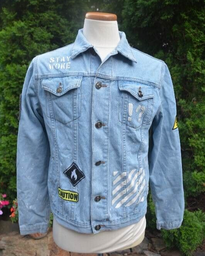 Cotton Blend DENIM JEAN JACKET 