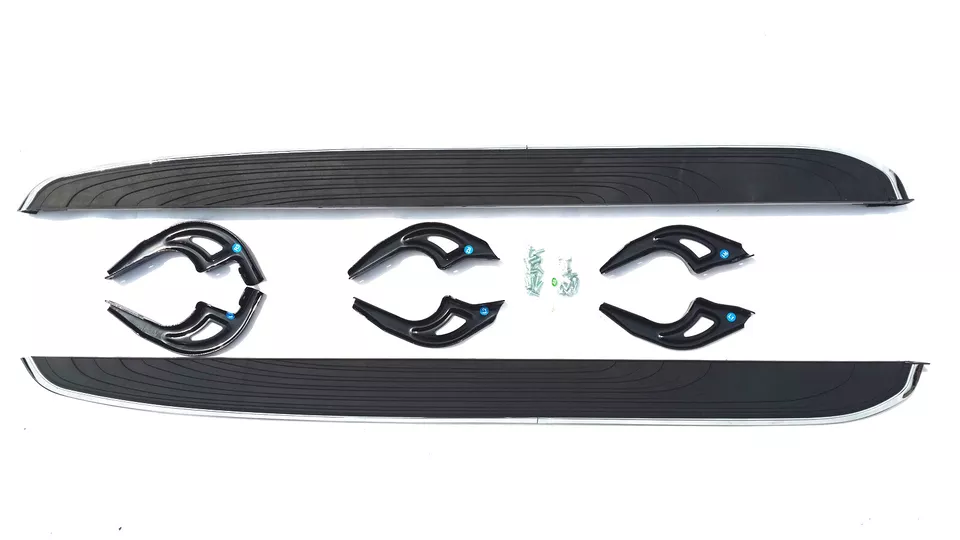 2-Piece Running Boards For Honda Ridgeline 2017-2025 - Aluminum Side Steps With 500lb Capacity