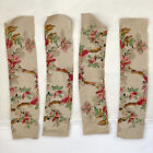 Antique Printed linen fabric material hand block printed Countrycore Cottagecor