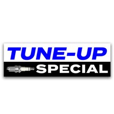 Tune Up Special Vinyl Banner with Optional Sizes (Made in the USA)