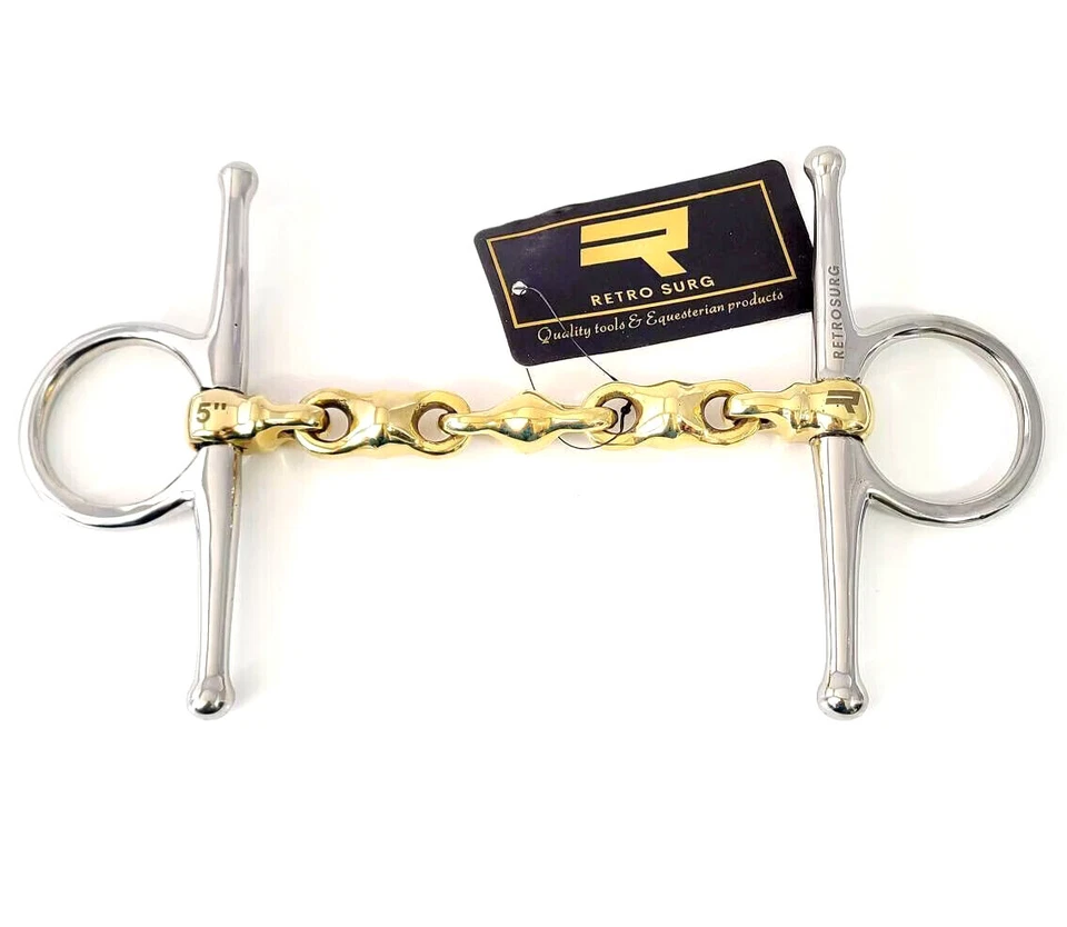 Broca de caballo de mejilla completa con boquilla Waterford / Broca de caballo de mejilla completa Waterford Foto 2 de 2