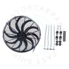 Condenser Radiator Cooling Fan For 1999-2018 Ford F-350 Super Duty Toyota Tacoma