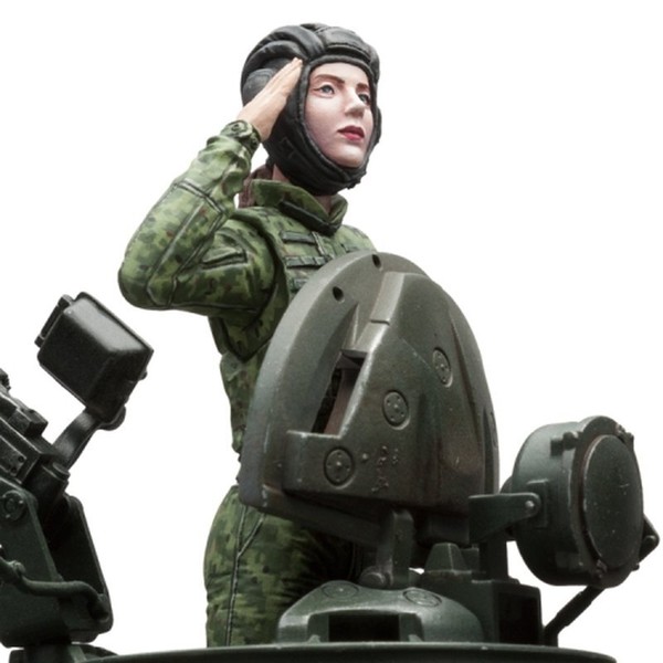 Torro Rc 1:16 Figurenbausatz Russische Panzerkommandantin - 2222000238-image
