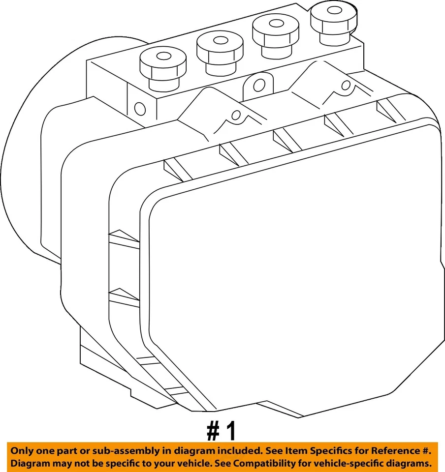 Bomba ABS usada e conjunto de motor serve: 2015 Lexus RC F atuador e conjunto de bomba - Imagem 4 de 4