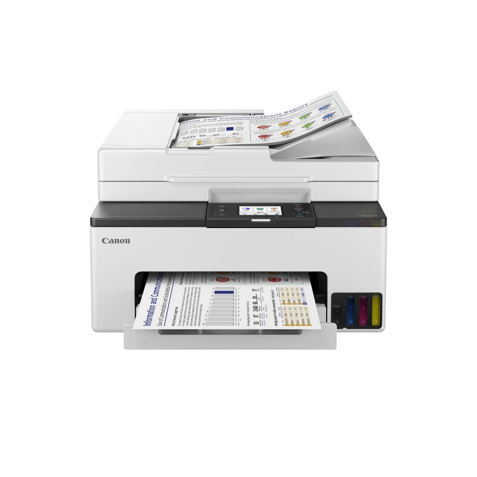 Canon MAXIFY GX2050 Multifunktionsdrucker Fax Scanner Kopierer WLAN LAN USB - Bild 3 von 4