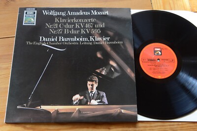 MOZART Klavierkonzerte BARENBOIM English Chamber LP EMI 063-01 864