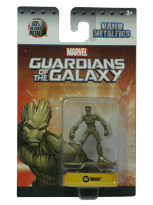 Jada Nano Metalfigs Groot Guardians Of The Galaxy Series MV7 Marvel Comics New