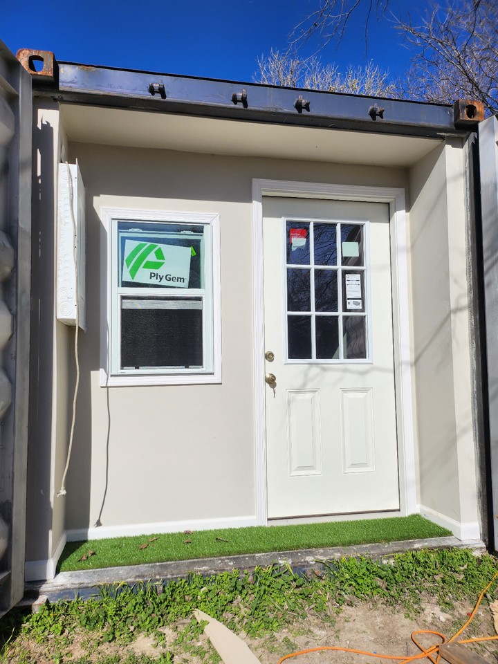 20 FT Mobile Portable Conex Shipping Container Construction BOX Office Bathroom eBay