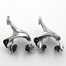 TEKTRO R313 Caliper Brake Set, Dual Pivot, Front+Rear, 39-52mm, Silver