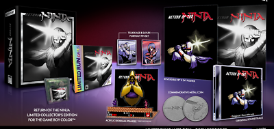 Return of the Ninja Collector's Edition + Sliver Foil Card 242 GBC