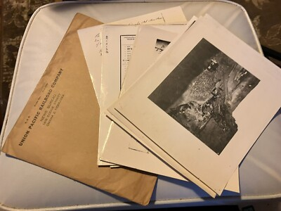 #ad Union Pacific Railroad Company News Bureau Information Packet Photos $49.99