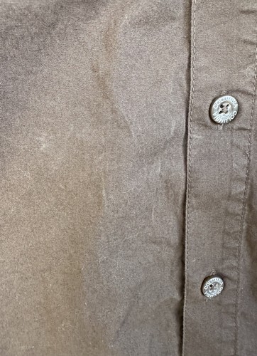 Columbia PFG Long Sleeve Vented Mens Fishing Shirt MEDIUM Brown - Picture 4 of 8
