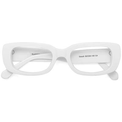 Thick Wide Acetate Glasses for Women Strong Plastic Frame Rectangle Damenbrille