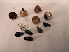 5x CARLING TECHNOLOGIES 700-BL Rotary Switch,SP3T,4 Connections Lot