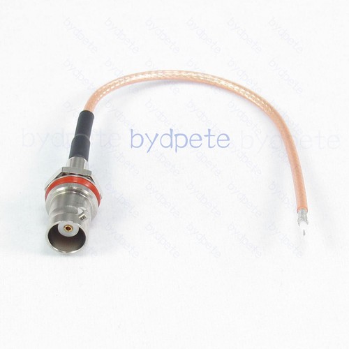 Żeńskie BNC Przednie mocowanie podwozia RG316 Przewód koncentryczny ocynowany oplot 50ohm 40cm - Zdjęcie 2 z 6