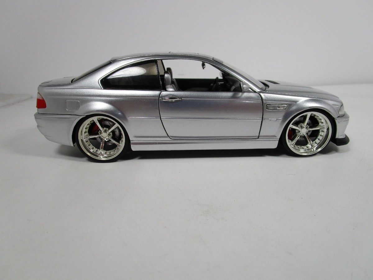 JADA 1/24 EURO-SPEC SILVER BMW AC SCHNITZER S3 USED VERY NICE