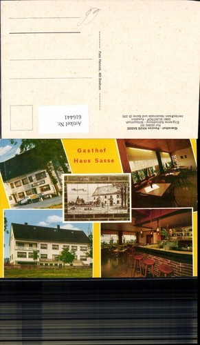 616441,Mehrbild Ak Neuenrade Blintrop Kuschert Gasthof Pension Haus Sasse - 第 1/1 張圖片
