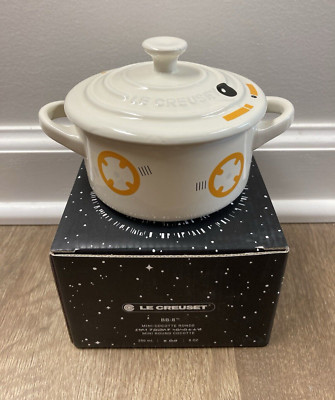Set com 3 Mini Cocottes em Cerâmica C3PO, R2D2 e BB8 Star Wars Le Creuset | Loja Cheff